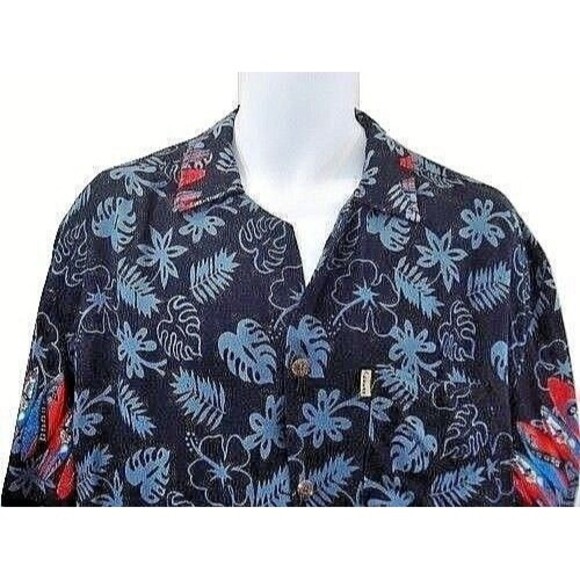 InGear Hawaiian Shirt Surfboard Surf Board Button Front Mens Size 2XL - Picture 3 of 8